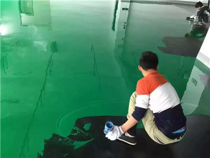白云下面给你一份环氧地坪漆施工的完整流程